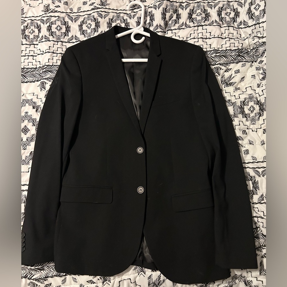 Black Suit Jacket Good Condition. - image 1